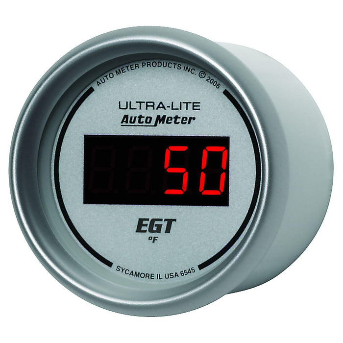 AUTOMETER Digital, In-dash, 2-1/16", 0 - 2000°F Ultra-Lite Digital Series Pyrometer Gauge AU6545 Autofit