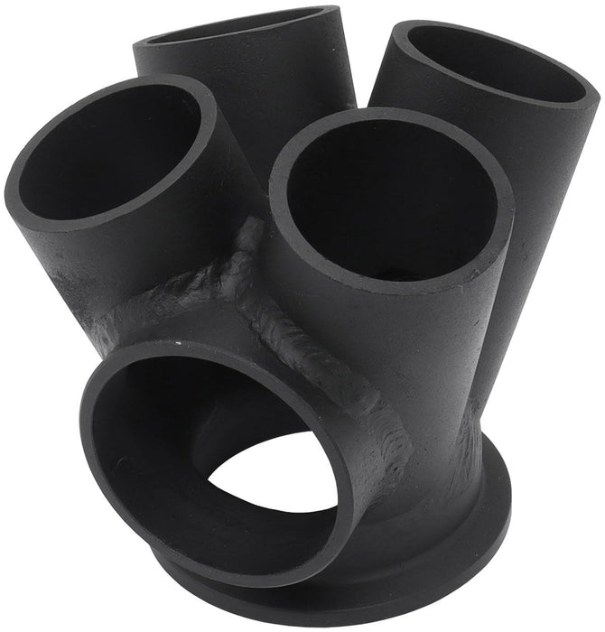 Automotive Fittings 4 into 1 Round Turbo Merge Collector with 1-1/4" Tube Size, V-Band Flange 4 into 1 Round Turbo Merge Collector with 1-1/4" Tube Size, V-Band Fla Autofit