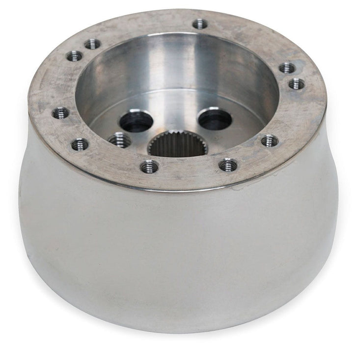 Automotive Fittings 5 & 6 Hole Aluminium Steering Wheel Adapter, Polished 5 & 6 Hole Aluminium Steering Wheel Adapter, Polished Autofit