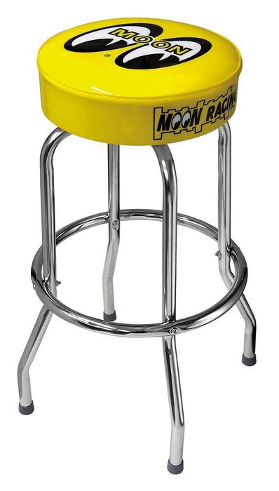 Automotive Fittings Bar Stool, Yellow with Moon Logo Bar Stool, Yellow with Moon Logo Autofit