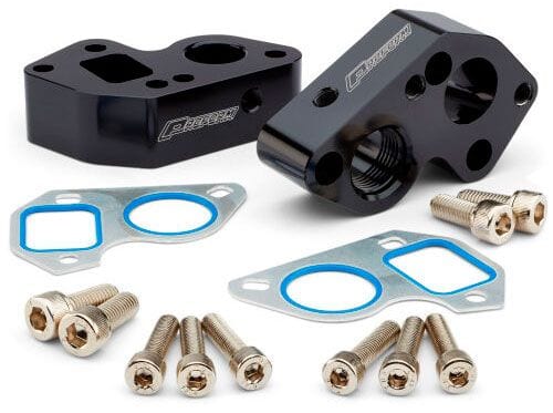 Automotive Fittings Electric Water Pump Adapter Kit, Black Electric Water Pump Adapter Kit, Black Autofit
