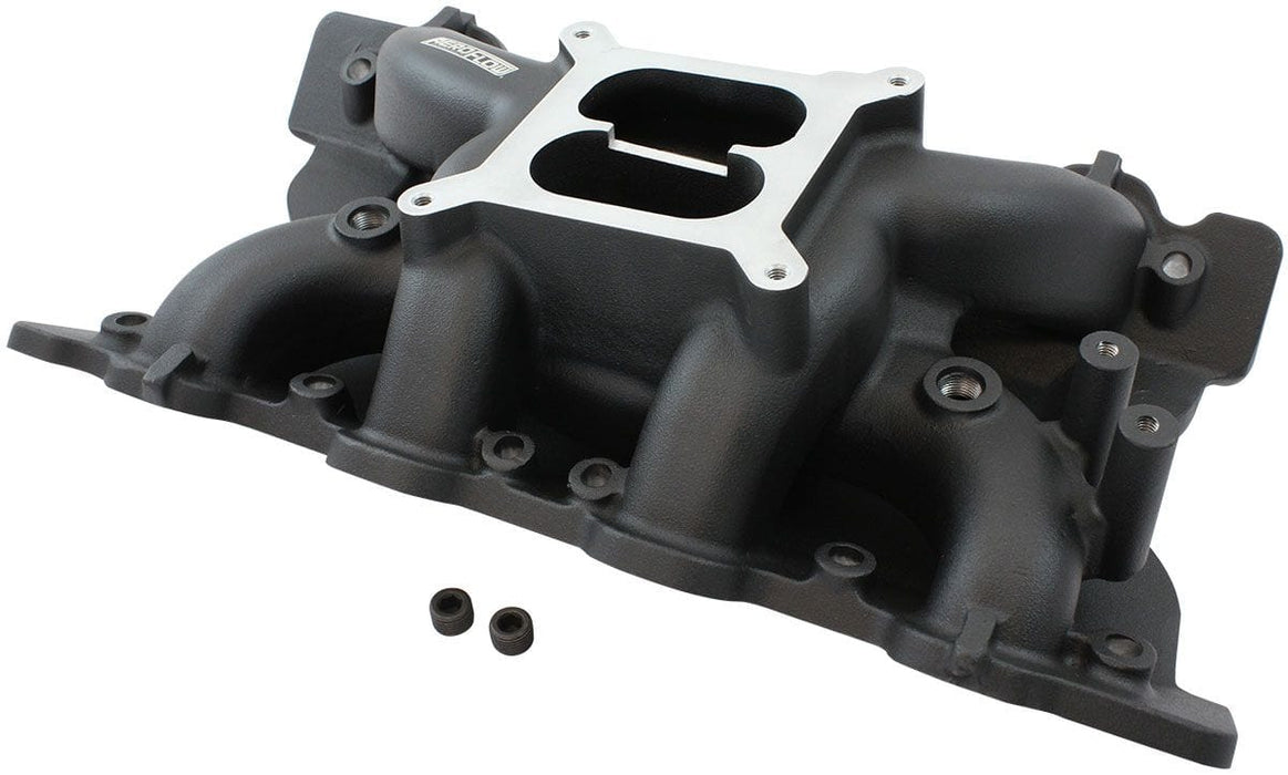 Automotive Fittings Ford 351 Cleveland Air Gap Dual Plane Intake Manifold, Black Finish Ford 351 Cleveland Air Gap Dual Plane Intake Manifold, Black Finish Autofit