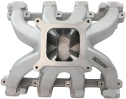 Automotive Fittings GM LS Cathedral Port Carburettor Hi Rise Single Plane Non-EFI Intake Manifold, Natural Cast Finish GM LS Cathedral Port Carburettor Hi Rise Single Plane Non-EFI Intake M Autofit