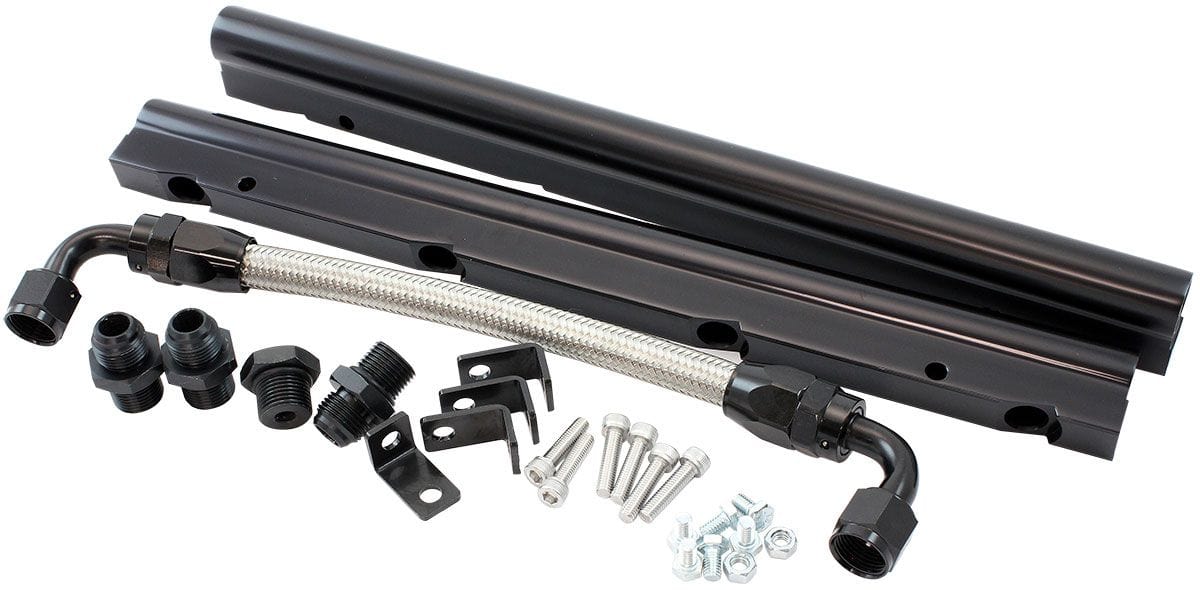 Automotive Fittings GM LS Fuel Rail Kit for Cathedral Port Carburettor Hi Rise Single Plane EFI Intake Manifold GM LS Fuel Rail Kit for Cathedral Port Carburettor Hi Rise Single Plan Autofit