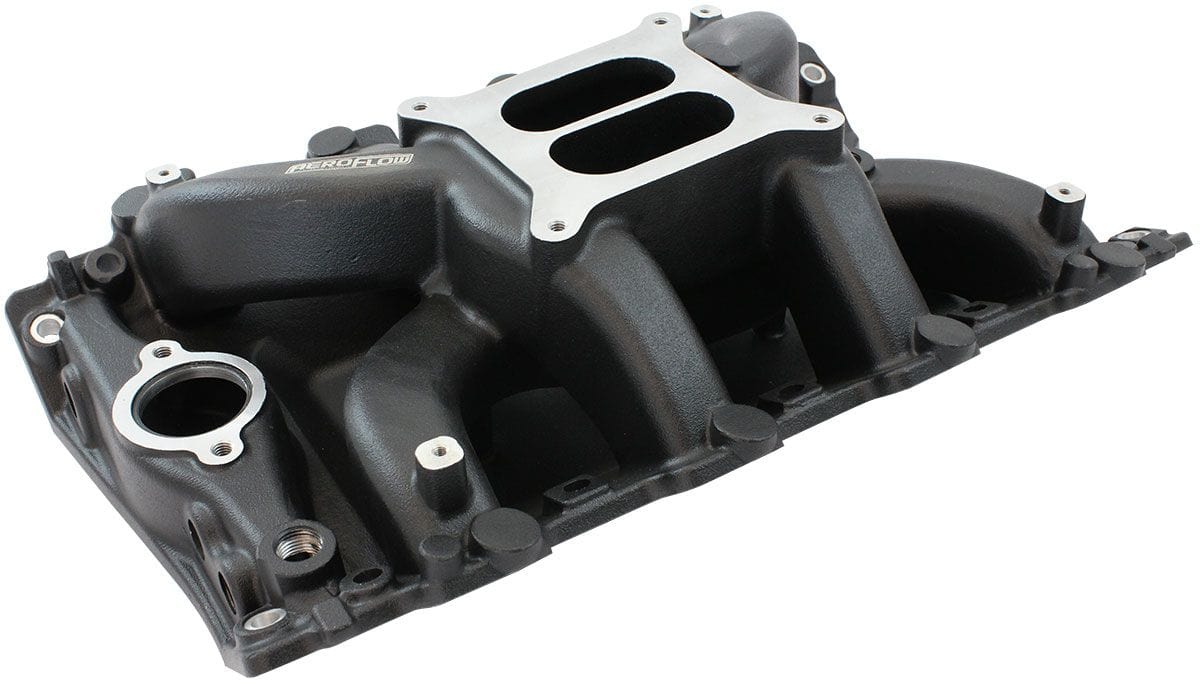 Automotive Fittings Holden 304 Air Gap Dual Plane Intake Manifold, Black Finish Holden 304 Air Gap Dual Plane Intake Manifold, Black Finish Autofit