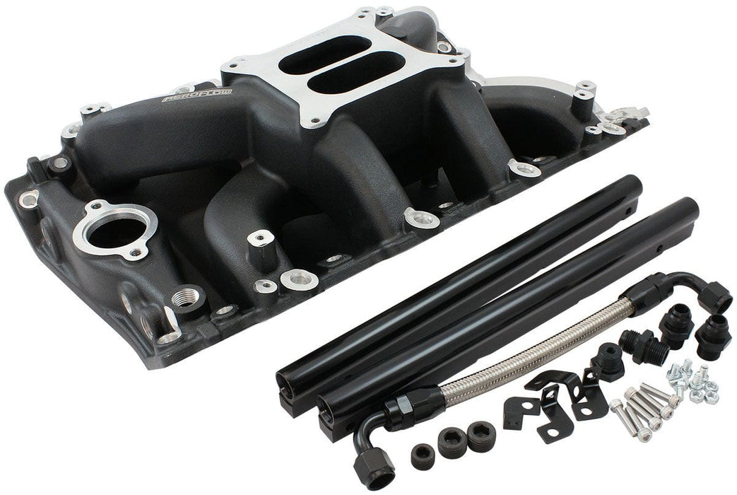 Automotive Fittings Holden 304 EFI Air Gap Dual Plane Intake Manifold, Black Finish Holden 304 EFI Air Gap Dual Plane Intake Manifold, Black Finish Autofit