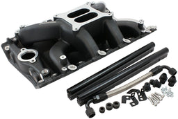 Automotive Fittings Holden 304 EFI Air Gap Dual Plane Intake Manifold, Black Finish Holden 304 EFI Air Gap Dual Plane Intake Manifold, Black Finish Autofit