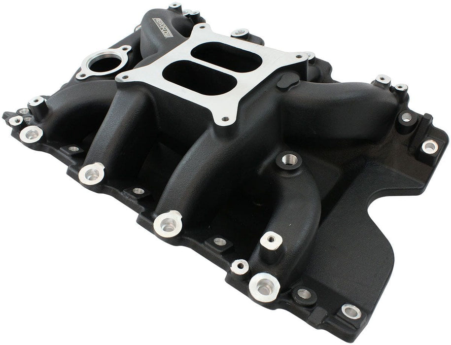 Automotive Fittings Holden 304 EFI Air Gap Dual Plane Intake Manifold, Black Finish Holden 304 EFI Air Gap Dual Plane Intake Manifold, Black Finish Autofit