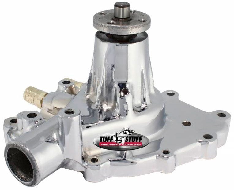 Automotive Fittings Platnum Mechanical Water Pump, 5.437" Height, 5/8" Pilot, Chrome Platnum Mechanical Water Pump, 5.437" Height, 5/8" Pilot, Chrome Autofit
