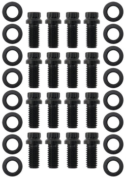 Automotive Fittings Small Block Chev 3/8-16" Header Bolts .750" UHL - Black Finish Small Block Chev 3/8-16" Header Bolts .750" UHL - Black Finish Autofit