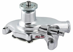 Automotive Fittings Smooth Style Short Mechanical Water Pump, 5.625" Height, 5/8" Pilot, Chrome Smooth Style Short Mechanical Water Pump, 5.625" Height, 5/8" Pilot, C Autofit