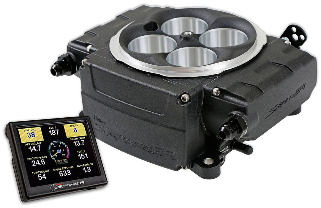 Automotive Fittings Sniper EFI 4BBL Self Tuning System with PDM,Black Sniper EFI 4BBL Self Tuning System with PDM,Black Autofit