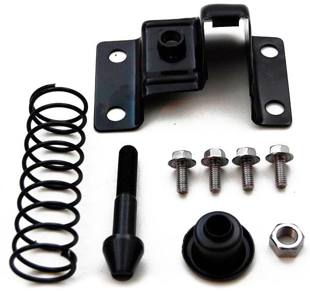 Automotive Fittings Steel Hood Latch Kit, Black Steel Hood Latch Kit, Black Autofit