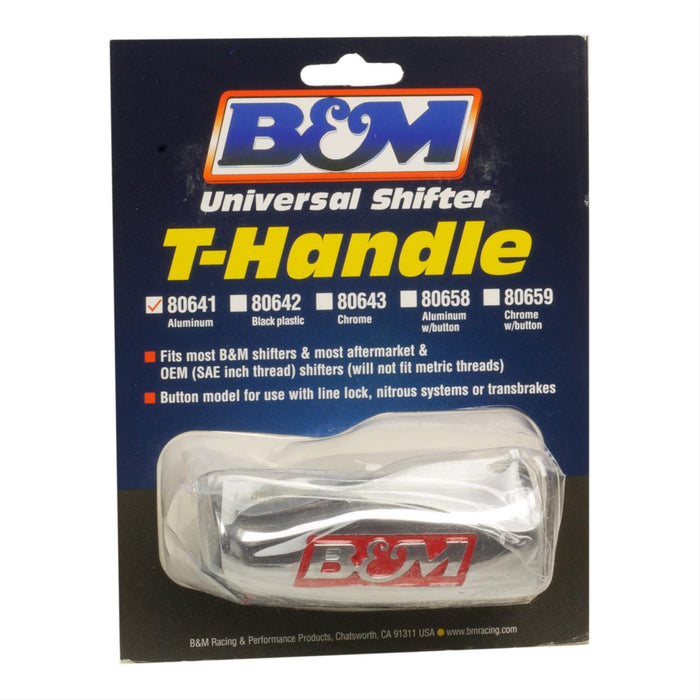 B&M B&M Universal T-Handle Shift Knobs 80641 Autofit