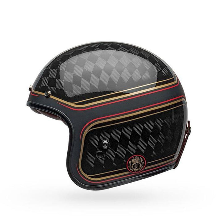 Bell Motorcycle Helmets Bell Custom 500 Carbon Helmets 7112151 Autofit