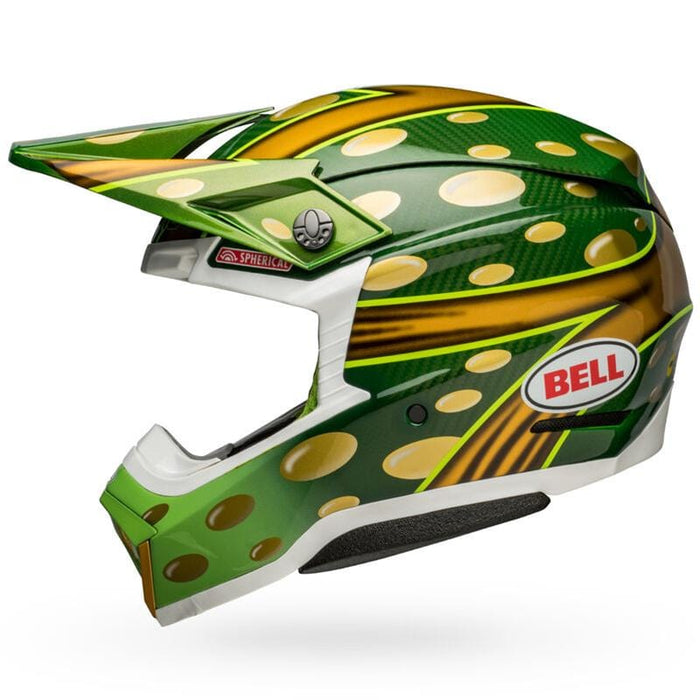 Bell Motorcycle Helmets Bell Moto-10 Spherical Helmets 7144733 Autofit