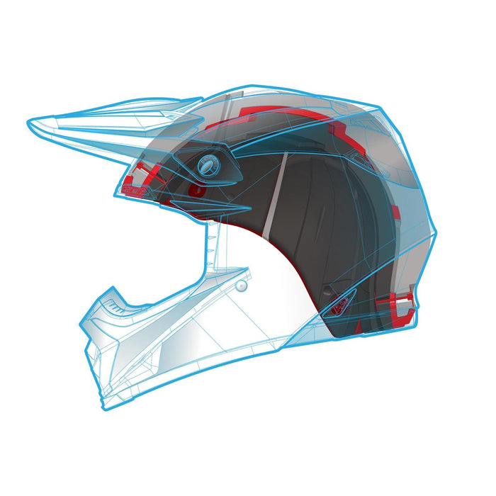 Bell Motorcycle Helmets Bell Moto-9 Flex Carbon Helmets 7060776 Autofit