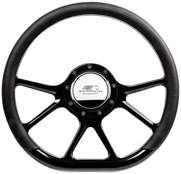 Billet Billet Billet 14" PRISM D-Shaped Steering Wheel (BSBLK29475) Autofit
