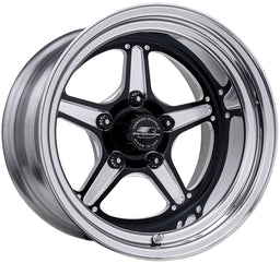 Billet Billet Billet Street Lite Wheel 15" x 6" - Black (BSBRS23560L6135) Autofit
