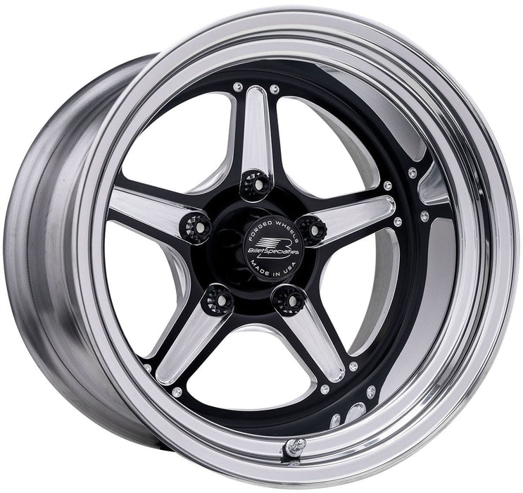 Billet Billet Billet Street Lite Wheel 15" x 6" - Black (BSBRS23560L6135) Autofit