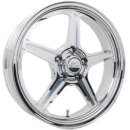 Billet Specialties 5 x 4.5" Bolt Circle with 2.75" Backspace Street Lite 17 x 4.5" Wheel, Polished BSRSF037456527N Autofit