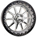 Billet Specialties Billet Specialties AMC40 Malibu Single Beadlock Polished Custom Order Wheels AMC40SB514 Autofit