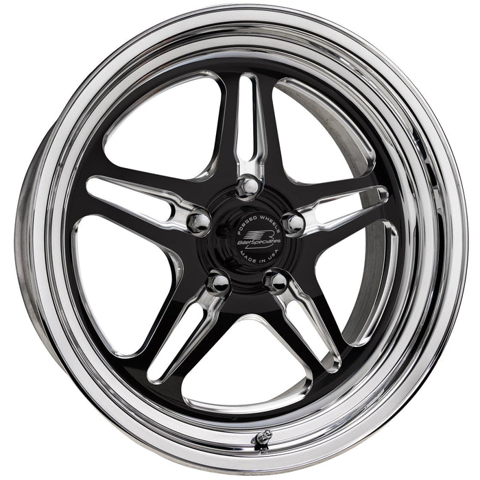 Billet Specialties Billet Specialties AMC45 Lonestar Black Satin Custom Order Wheels AMCB45590 Autofit