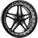 Billet Specialties Billet Specialties AMC45 Lonestar Double Beadlock Black Satin Custom Order Wheels AMCB45DB514 Autofit