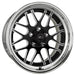 Billet Specialties Billet Specialties AMC60 Turbo Black Satin Custom Order Wheels AMCB60770 Autofit