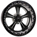 Billet Specialties Billet Specialties AMC70 Fineline Double Beadlock Black Satin Custom Order Wheels AMCB70DB515 Autofit