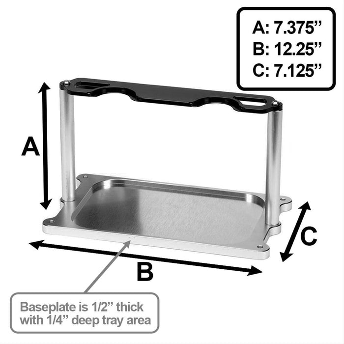 Billet Specialties Billet Specialties Billet Battery Mounts 248910 Autofit