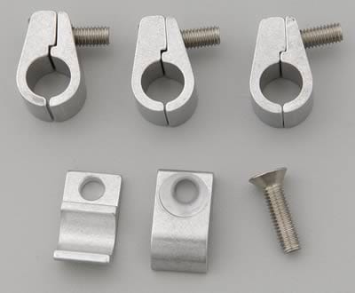 Billet Specialties Billet Specialties Billet Line Clamps 65410 Autofit