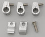 Billet Specialties Billet Specialties Billet Line Clamps 65410 Autofit