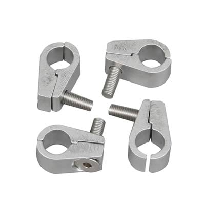 Billet Specialties Billet Specialties Billet Line Clamps 65510 Autofit