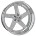 Billet Specialties Billet Specialties BLVD Series 42 Polished Custom Order Wheels DT42245 Autofit
