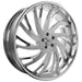 Billet Specialties Billet Specialties BLVD Series 44 Polished Custom Order Wheels DT44210 Autofit