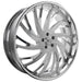 Billet Specialties Billet Specialties BLVD Series 44 Polished Custom Order Wheels DT44249 Autofit