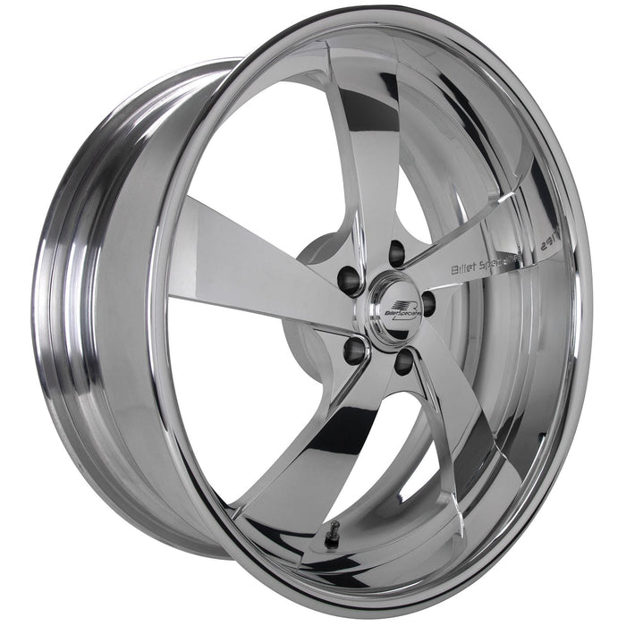 Billet Specialties Billet Specialties BLVD Series 55 Polished Custom Order Wheels DT55225 Autofit