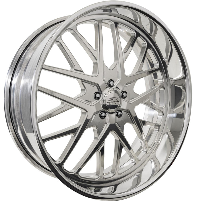 Billet Specialties Billet Specialties BLVD Series 58 Polished Custom Order Wheels DT58246 Autofit