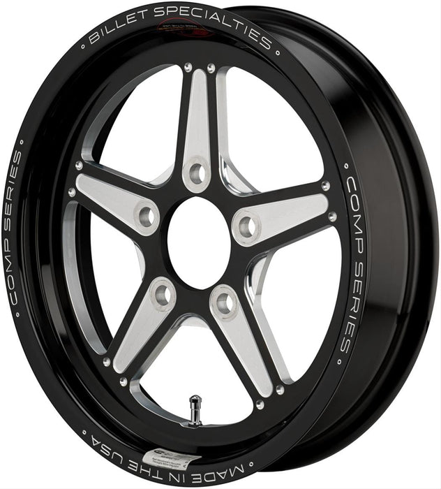 Billet Specialties Billet Specialties Comp 5 Series Black Wheels CSFB35356522 Autofit
