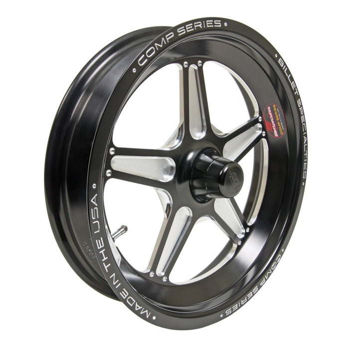 Billet Specialties Billet Specialties Comp 5 Series Black Wheels CSFB3535SS17 Autofit
