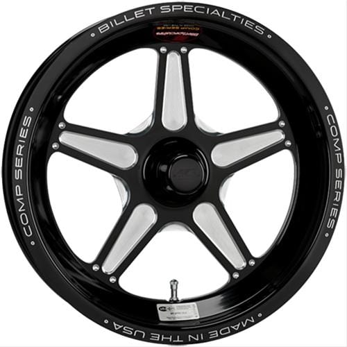 Billet Specialties Billet Specialties Comp 5 Series Black Wheels CSFB3535U217 Autofit