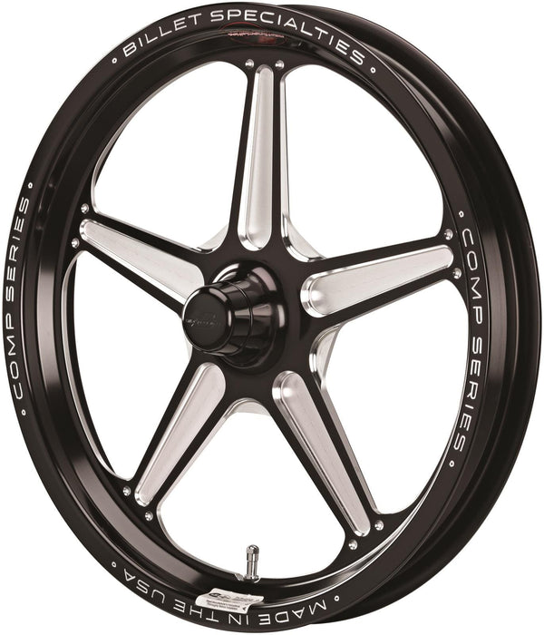 Billet Specialties Billet Specialties Comp 5 Series Black Wheels CSFB37456527 Autofit