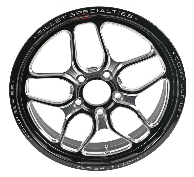 Billet Specialties Billet Specialties Comp 7 Series Black Wheels CSFB77456127 Autofit