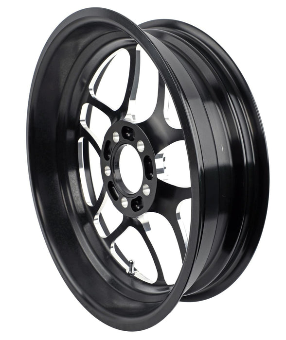 Billet Specialties Billet Specialties Comp 7 Series Black Wheels CSFB77456527 Autofit