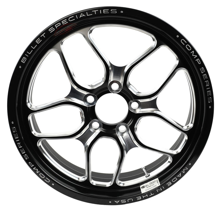 Billet Specialties Billet Specialties Comp 7 Series Black Wheels CSFB77456527 Autofit