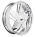 Billet Specialties Billet Specialties GS Series GS29 Manta Star Polished Custom Order Wheels GS29205 Autofit