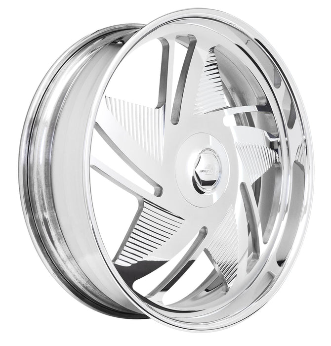 Billet Specialties Billet Specialties GS Series GS29 Manta Star Polished Custom Order Wheels GS29241 Autofit