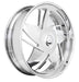 Billet Specialties Billet Specialties GS Series GS29 Manta Star Polished Custom Order Wheels GS29262 Autofit