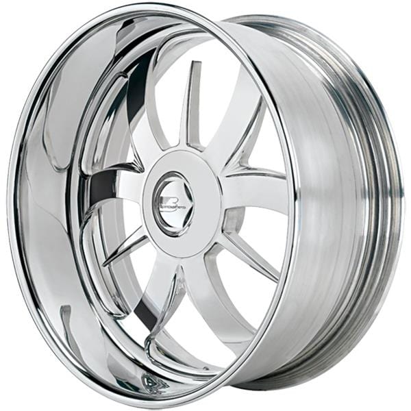 Billet Specialties Billet Specialties GS Series GS3D Polished Custom Order Wheels GS3D812 Autofit